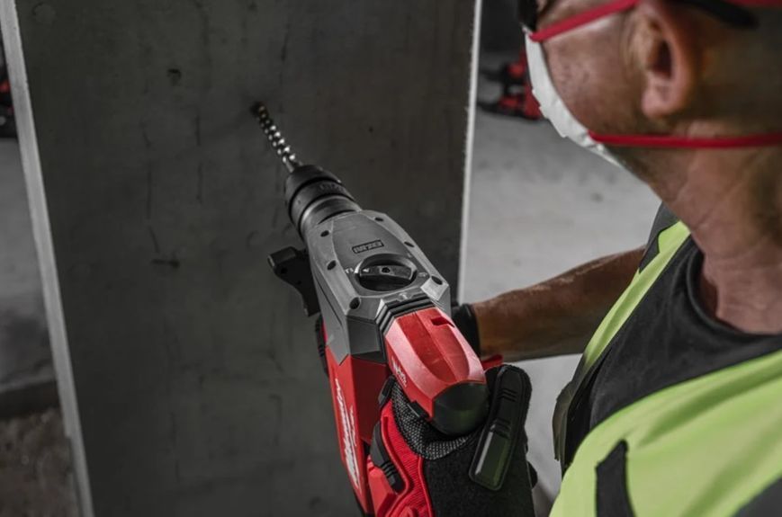 Перфоратор акумуляторний безщітковий SDS-PLUS MILWAUKEE M18 ONEFHPX-0 (5Дж) (каркас) 4933478885 фото