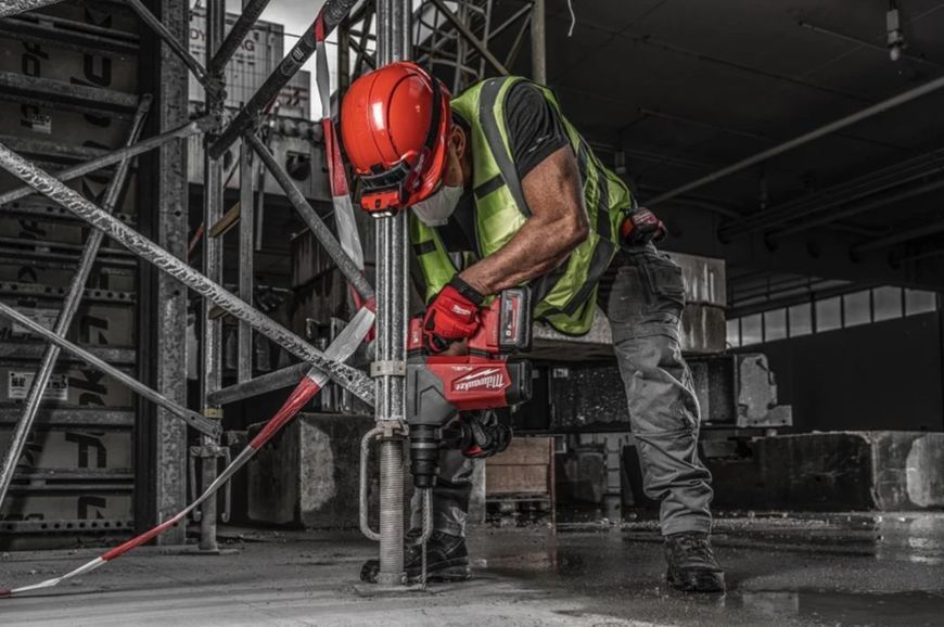 Перфоратор акумуляторний безщітковий SDS-PLUS MILWAUKEE M18 ONEFHPX-0 (5Дж) (каркас) 4933478885 фото