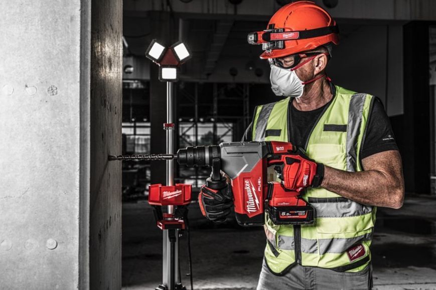 Перфоратор акумуляторний безщітковий SDS-PLUS MILWAUKEE M18 ONEFHPX-0 (5Дж) (каркас) 4933478885 фото