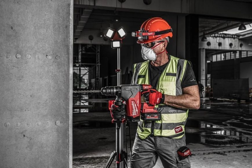 Перфоратор акумуляторний безщітковий SDS-PLUS MILWAUKEE M18 ONEFHPX-0 (5Дж) (каркас) 4933478885 фото