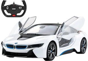 Машинка Rastar BMW i8 (71060) на радіокеруванні. 1:14. Білий 454.00.20 фото