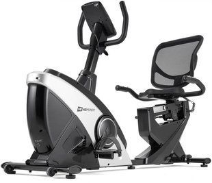 Горизонтальний велотренажер Hop-Sport HS-070L Helix сріблястий iConsole+ 5902308223998 фото