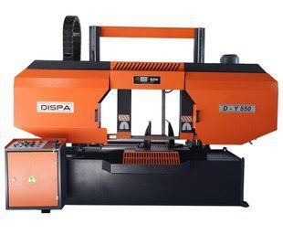 Напівавтоматична двоколонна стрічкова пила DISPA MAKINA D-Y 550 D-Y 550 фото