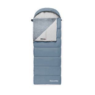 Спальний мішок з підігрівом Naturehike BE400 CNK2300SD021, лівий, сірий 6976507667272 фото