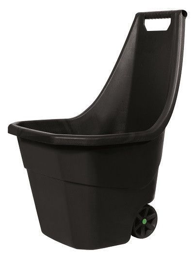 Садовий пластиковий візок Prosperplast LOAD - GO, 55 л - чорний 5905197089928 фото
