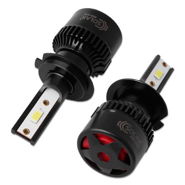 Автолампа Solar LED H7 12/24V 50W 5000Lm 6500K CSP3570 2шт 8507S2 фото