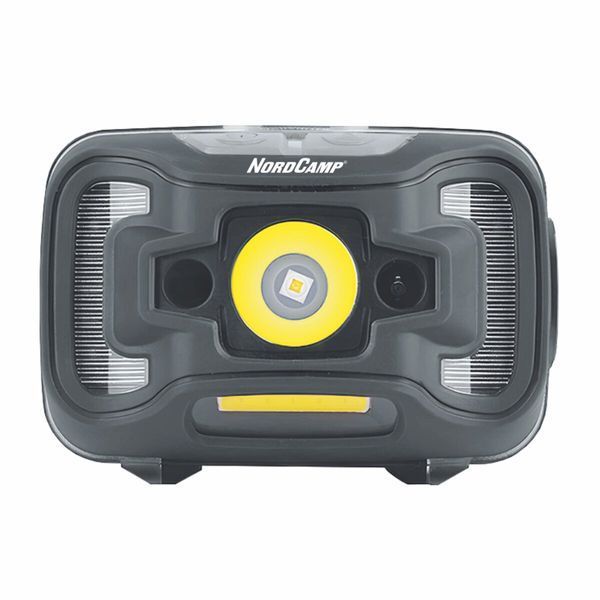 Ліхтар налобний Nord Camp 260Lm, 5W CREE XTE+COB, 3xAAA, з сенсором білий/червоний NC30400 фото