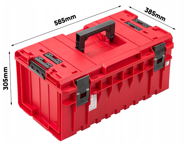 Ящик для інструментів Qbrick System ONE Ultra HD RED 350 2.0 VARIO (5901238256670) 5901238256670 фото