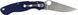 Ніж Spyderco Military 2 Dark Blue 87.16.41 фото 2