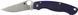Ніж Spyderco Military 2 Dark Blue 87.16.41 фото 1