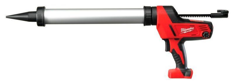 Пістолет для герметиків акумуляторний MILWAUKEE, C18PCG/600A-0B, 600мл (+алюмінієва туба, в сумці для інструментів) 4933459638 фото