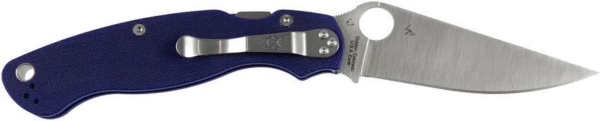 Ніж Spyderco Military 2 Dark Blue 87.16.41 фото