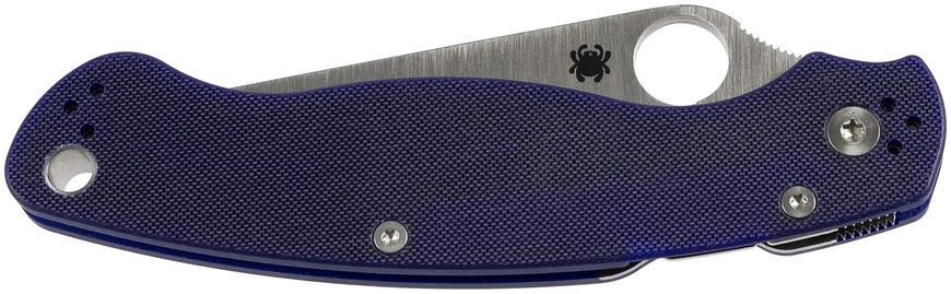 Ніж Spyderco Military 2 Dark Blue 87.16.41 фото