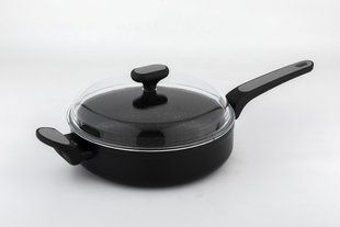 Сковорода з кришкою Salto Silver 26 см 3,4л 830881 NOIS 830881 фото