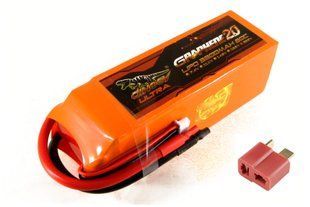 Акумулятор для радіокерованої моделі Dinogy G2.0 Li-Pol 3300 мАг 22.2 В 6S T-Plug 80C 2722619754645 фото
