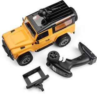 Машинка OTAMANKO 4x4 повнопривідний позашляховик з камерою жовтий 532.01.40 фото