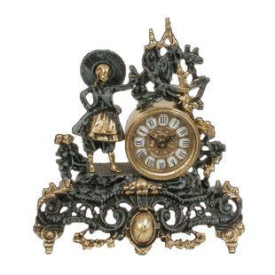 Бронзовий настільний годинник Virtus Vendimia (5566vi) 5566vi фото