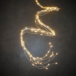 Гірлянда Оберемок струн , Luca Lighting , 3 м, срібна струна, колір теплий білий 8718861853391 фото