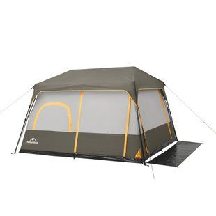 Намет шестимісний Naturehike Cape 8.4 CNK2450WS050 з швидким розкриттям, сіро-коричневий 6927595770566 фото