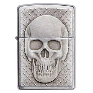 Запальничка Zippo 200 Skull with Brain Surprise 29818 фото