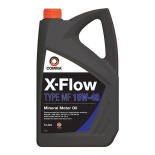 Моторне масло Comma X-FLOW TYPE MF 15W-40 5л XFMF5L фото