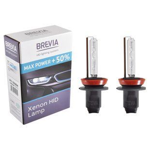Ксенонова лампа Brevia H11 +50%, 5500K, 85V, 35W PGJ19-2 KET, 2шт 12950MP фото