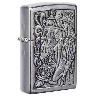 Запальничка Zippo 207 Skull And Angel Emblem 49442 49442 фото