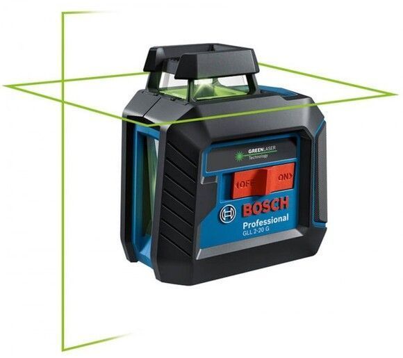 Лазерний нівелір Bosch Professional GLL 2-20 G (0601065001) 0601065001 фото