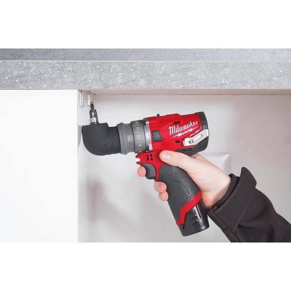 Дриль-шурупокрут з ударом акумуляторний MILWAUKEE, M12 FPDX-0, 37Нм, 4933464135 фото