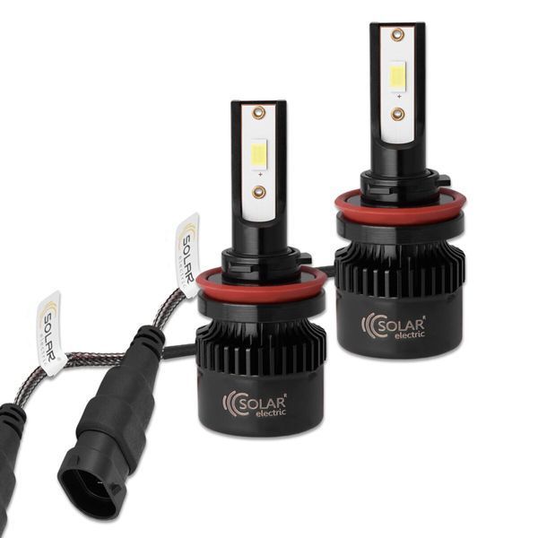 Автолампа Solar LED H8-H11-H16 12/24V 50W 5000Lm 6500K CSP3570 8511S2 фото