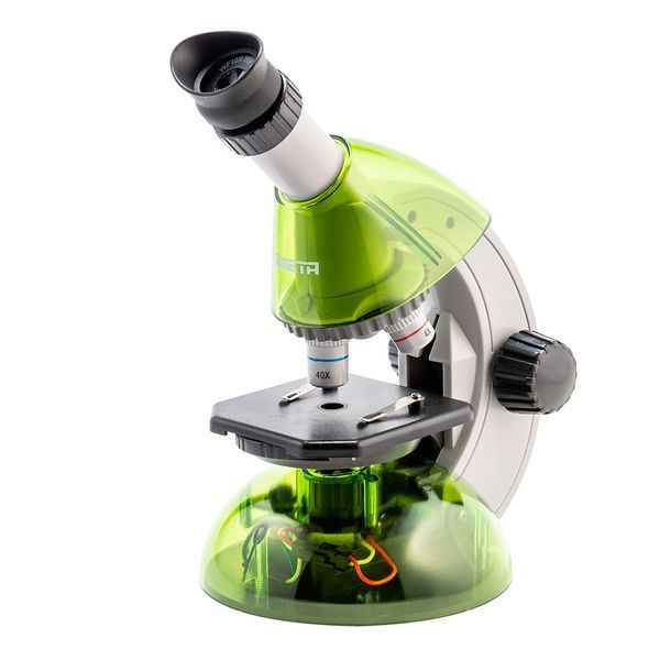 Мікроскоп SIGETA MIXI 40x-640x GREEN (з адаптером для смартфона) - Безкоштовна доставка 65912 фото