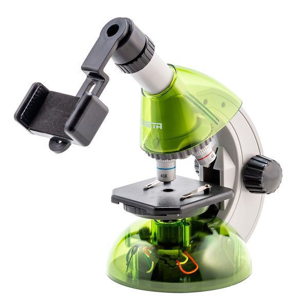 Мікроскоп SIGETA MIXI 40x-640x GREEN (з адаптером для смартфона) - Безкоштовна доставка 65912 фото