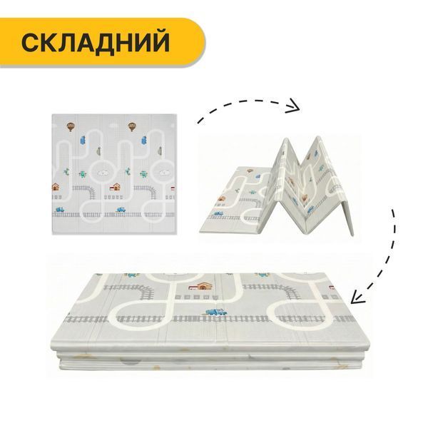 Дитячий ігровий килимок LEOBRO 180 x 200 x 1 см (LB-1037) LB-1037 фото