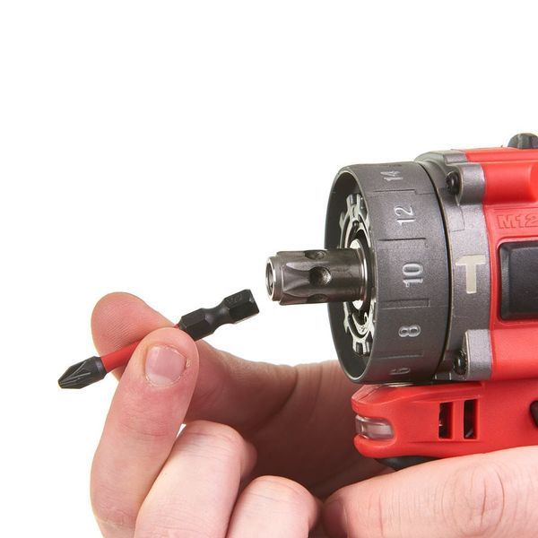 Дриль-шурупокрут з ударом акумуляторний MILWAUKEE, M12 FPDX-0, 37Нм, 4933464135 фото