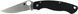 Ніж Spyderco Military 2 Black 87.16.26 фото 1