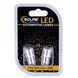 LED автолампа Solar 24V T8.5 BA9s 1SMD white, 2шт SL2533 фото 1