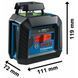 Лазерний нівелір Bosch Professional GLL 2-20 G (0601065001) 0601065001 фото 4