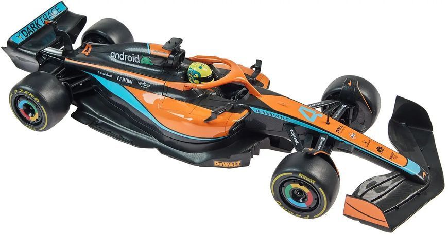 Машинка Rastar McLaren F1 W11 MCL36 1:12. Помаранчевий 4200.18.54 фото