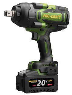 Акумуляторний гайковерт Procraft PWA90 Кейс (з 1 АКБ та ЗП) 030090 фото