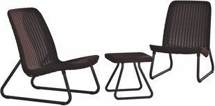 Комплект садових меблів Keter Rio patio set, віскі коричневий 7290103662448 фото