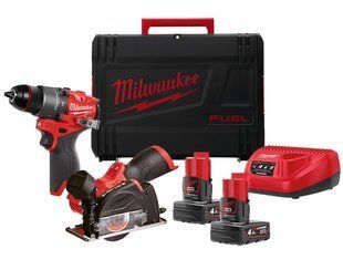 Набір акумуляторних інструментів M12FPP2G2-402X MILWAUKEE 4933480592 фото