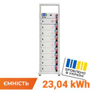 Акумулятор LP LiFePO4 Battery HVM 460,8V 50Ah (23040 Wh)BMS 125А AB Lrack white LP38292 фото