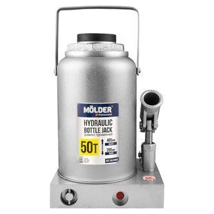 Домкрат гідравлічний пляшковий Molder 50т 285-465мм MA29500 фото