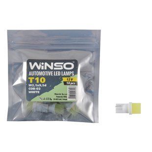 LED автолампа Winso 12V SMD T10 W2.1x9.5d, 10шт 127120 127120 фото