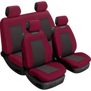 Чохли універсал Beltex Comfort гранат на 4 сидіння, без підголівників BX52510 фото