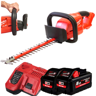 Кущоріз акумуляторний MILWAUKEE, M18 FUEL FHT45-802 (+зарядний пристрій, 2 акум.Х 8Аг) 4933480113 фото