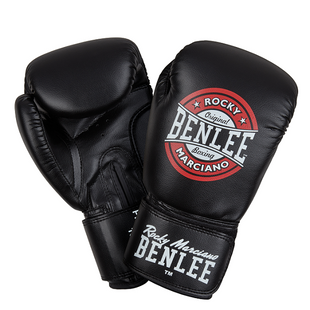 Рукавички боксерські Benlee PRESSURE 12oz/PU / чорно-червоно-білі 199190 (blk/red/white) 12oz фото