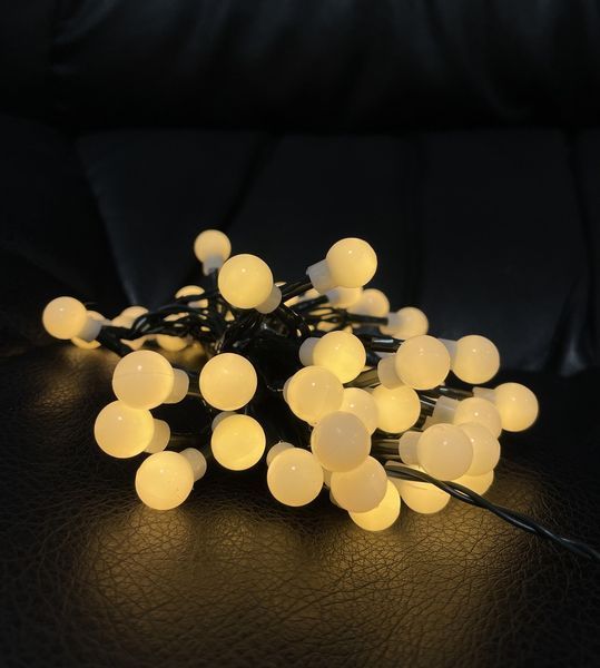 Гірлянда Змійка-кульки, Luca Lighting, 3,9 м, 48 LED теплий білий 8718861852165 фото