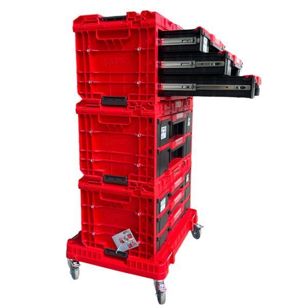Комплект інструментальних ящиків Qbrick System ONE Drawer Workshop Set 1 red 2.0 5901238209865 фото