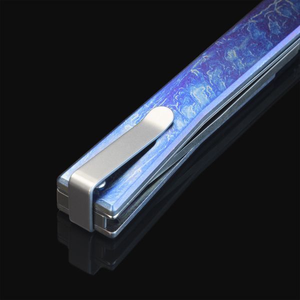 Ніж Ocaso Solstice, Anodized titanium, Satin 4009335 фото